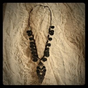 Free People boho coin necklace